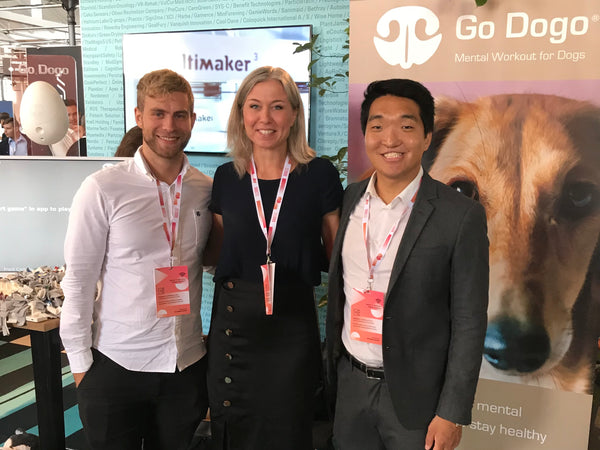 SEPTEMBER 2019: TechBBQ - Go Dogo at the Danish Innovation Fund booth